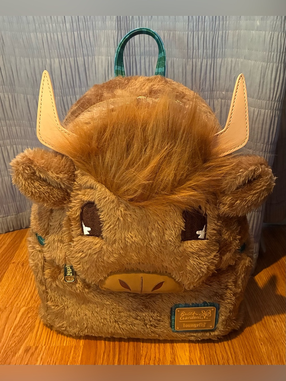 New Loungefly Highland Cow Busch Garden